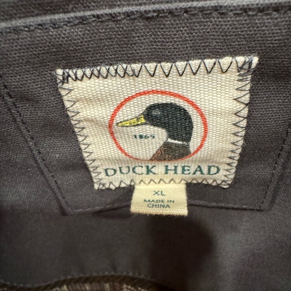 Duck Head Waxed Duck Canvas Jacket - Magnet Grey - Picture 3 of 5